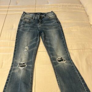 Silver Jeans Company SUKI fluid denim mid boot jeans